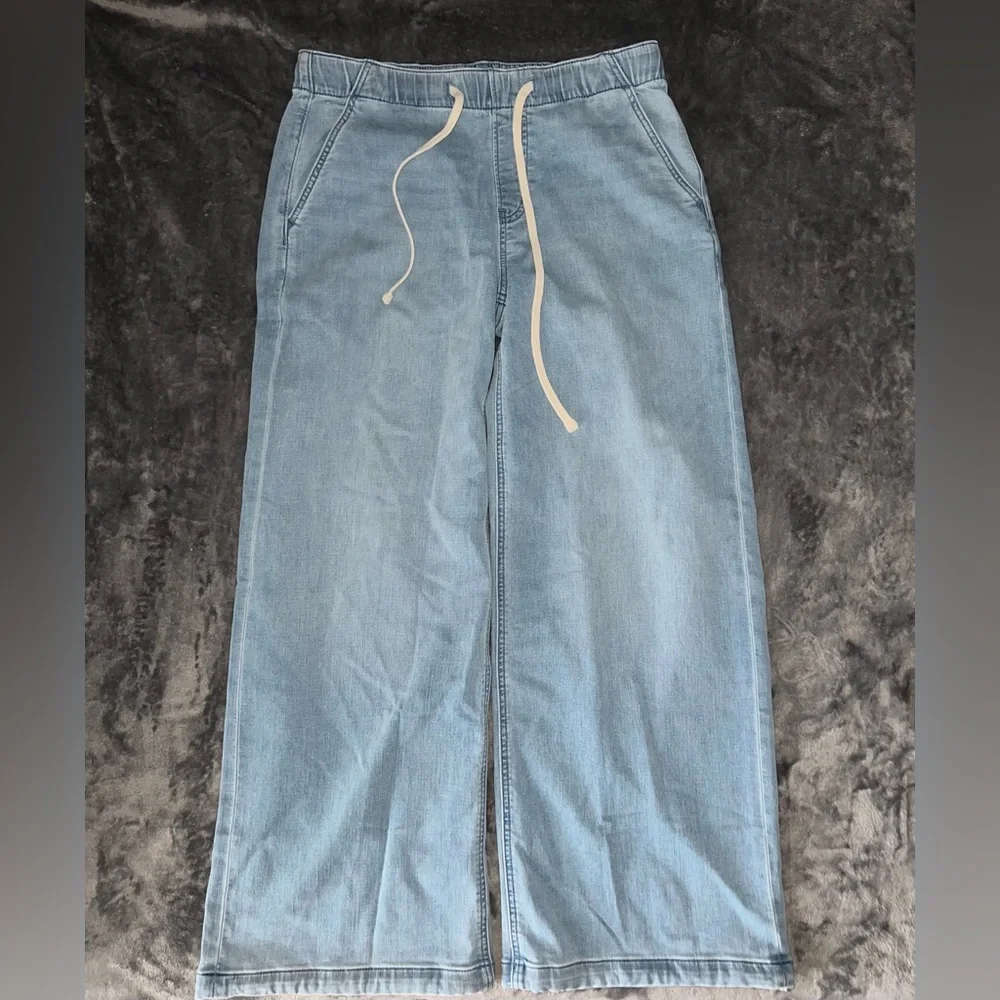 American Eagle Womens Cozy Dreamy Drape Baggy Convertible Jogger (Small) - Picture 7 of 14